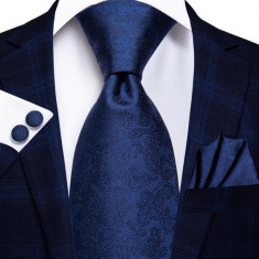 Set cravata + batista + butoni - matase - model 579