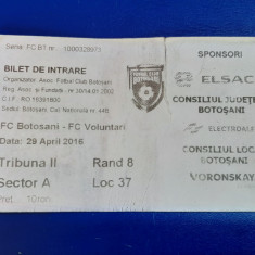 bilet FC Botosani + FC Voluntari