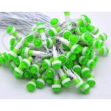 Set 5 indicator martor prezenta tensiune, cu fir, verde