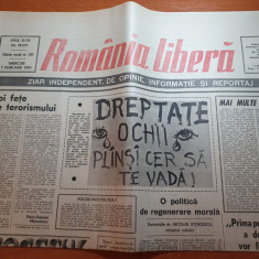 ziarul romania libera 7 februarie 1990- art."coducatori noi cu vechi naravuri"