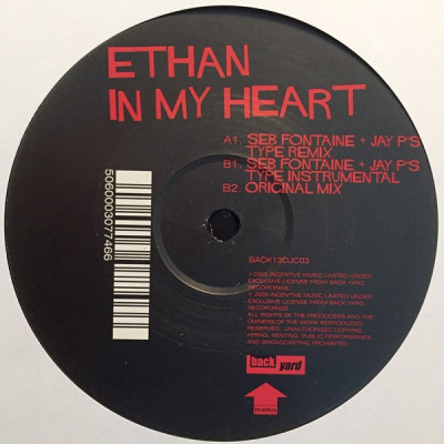 Ethan - In My Heart (Vinyl) foto