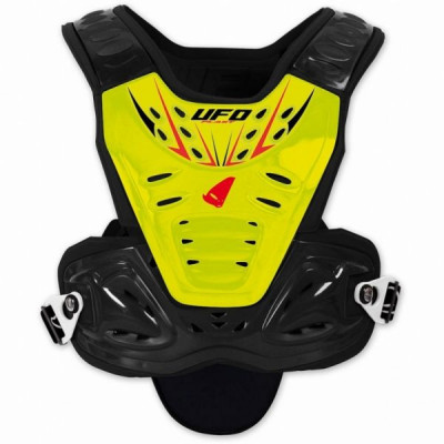 MBS Protectie corp copii Ufo Plast Valkyrie 2 EVO, ver. scurta, marime universala, galben/negru, Cod Produs: PT02360DX foto