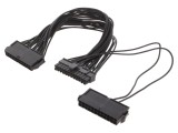 Cablu Alimentare ATX 24 Pin x2 0.3m