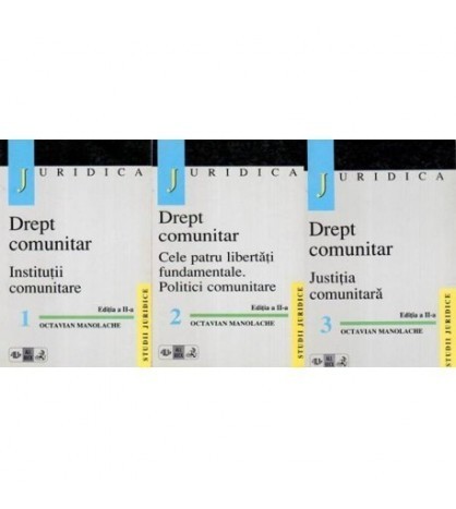 Octavian Manolache - Drept comunitar vol.I-II-III - 107376