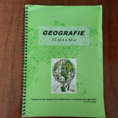 Geografie clasa a XI -a