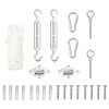 Gossi set de accesorii parasolar, 9 piese, otel inoxidabil