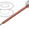 Cablu Electric FlexiVolt-E 1x1mm2 PVC Roșu