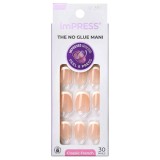 Unghii false Impress Nails Model, 30 bucati, Kiss