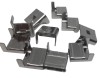 Set 10 bucati catarame clasice pentru prindere si fixare banda inox 12.7mm, LEDO