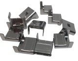 Set 10 bucati catarame clasice pentru prindere si fixare banda inox 12.7mm, LEDO