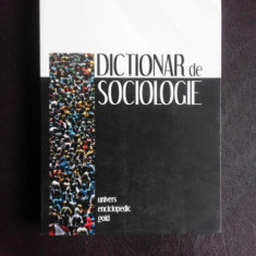 Dictionar de sociologie