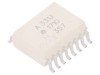 Optocuplor SMD 5kV SO16 60kV/&mu;s