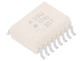 Optocuplor SMD 5kV SO16 60kV/&mu;s