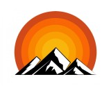 Cumpara ieftin Sticker decorativ Apus Retro, Multicolor, 71 cm, 5405ST, natura si peisaje, Oem
