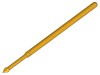 Ac de testare INGUN GKS-100, 4.3mm, 5A, aurit, otel, nemagnetic, varf ascutit, 33.4mm