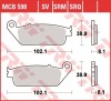 Placute Frana Sinterizate TRW MCB598SRM Fata/Spate Honda CB/CBR/VT, Kymco, Suzuki GSF/GSX, Triumph - Motorevolution (vezi compatibilitati)