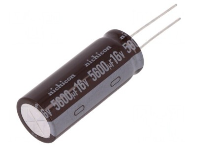 Condensator electrolitic low ESR THT 5600uF 16V 16x40mm foto