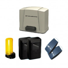 Kit pentru porti culisante Powertech PL-400, 2 telecomenzi foto