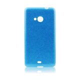 Husa SONY Xperia M4 Aqua - Jelly Piele (Bleumarin)