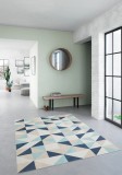 Covor Belgian, Cancun 18214, Albastru, Diverse Dimensiuni - 80x150 cm