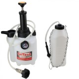 Cumpara ieftin Aparat Aerisire Schimb Lichid Frana 2.5L SelTech + Recuperator 1L - Aerisitor Frane Auto, Ambreiaj Hidraulic - Manometru 0-5 Bar