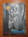 Revista flacara rebus 1 noiembrie 1982 - 6 rebusuri completate din 18