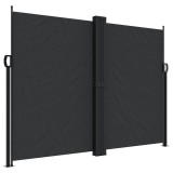 Cumpara ieftin Copertina laterala retractabila, negru, 180x600 cm