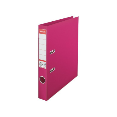 Biblioraft plastifiat ESSELTE 5cm fuchsia standard foto