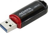 MEMORIE USB 3.2 ADATA 64 GB, cu capac, carcasa plastic, negru, &quot;AUV150-64G-RBK&quot; (timbru verde 0.03 lei)