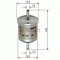 Filtru combustibil FORD MONDEO III (B5Y) (2000 - 2007) BOSCH 0 450 905 927