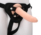 Strap-on Silicon Lichid 20 cm cu Ham Reglabil, DREAM Toys