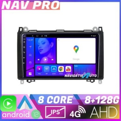 Navigatie Mercedes VW KIT 068 EDOTEC-LITE Android Ecran 720P Octa Core 8 128 Carplay CarStore Technology foto