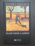 SCURTA ISTORIE A UMBREI - VICTOR IERONIM STOICHITA - CU AUTOGRAF, Humanitas