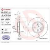 Set disc frana Mini Mini (R50 R53) 06.01-09.06, Mini (R56) 11.05-01.14, Mini Cabriolet (R52) 04.04-07.08, Mini Clubman (R55) 10.06-12.15, Mini Conver, BREMBO