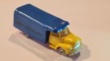 Macheta / jucarie veche de colectie LEGO TRANSPORT, autocamion marfa Bedford, sc 1:87, fabricate in Danemarca in anii &#039;55-&#039;69 din plastic / metal