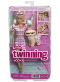Barbie Twinning Looks Blonde Bows (jfp36)