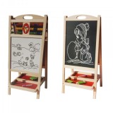 Tabla Magnetica Dubla 3in1 Preschool Education cu Accesorii 70x37cm