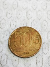 Moneda 50 Lei 1996 foto