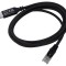 Cablu USB 3.0 la RJ45 Cat 6, 2m, negru, LOGILINK