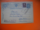 HOPCT CARTE POSTALA NR 516 Q CENZURAT BRAILA 10 - ANUL 1944 / TIMBRUL FIX REGELE MIHAI -STAMPILOGRAFIE -CIRCULATA