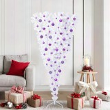 Cumpara ieftin Brad de Craciun artificial cu 300 LED Alb 180 cm PVC si Otel