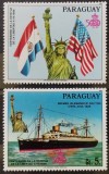 BC181, Paraguay 1986, timbru Statuia Libertatii