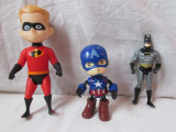 Set Supereroi Batman +Captain America metal+Dash-The incredibles