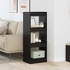 VidaXL Dulap pentru cărți Stejar negru 40 x 30 x 103 cm Lemn compozit 880455