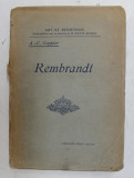 REMBRANDT par ANDRE - CHARLES COPPIER , 1920