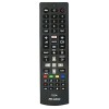 Telecomanda TLC04, Meliconi, Pentru televizoare Philips, 2 x AAA, 1.5 V, Negru