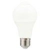 Bec LED Hoff clasic A60 E27 10W 800lm lumina rece 6000 K, cu senzor de miscare
