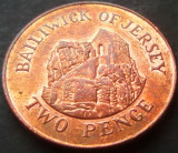 Cumpara ieftin Moneda exotica 2 PENCE - JERSEY, anul 2008 * cod 1350 B, Europa