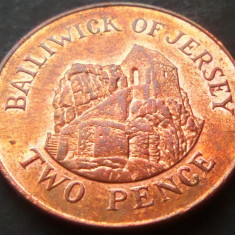 Moneda exotica 2 PENCE - JERSEY, anul 2008 * cod 1350 B