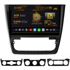 Navigatie Skoda Yeti, Android 13, V-Octacore 4GB RAM + 64GB ROM, 10.36 Inch - AD-BGV10004+AD-BGRKIT040